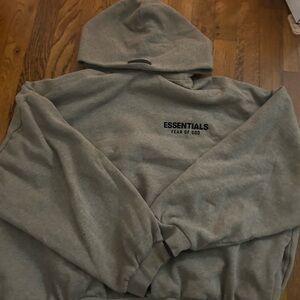 Essentials Gray Hoodie
